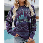 Vintage Western Style Women's Sweatshirt - Casual Pullover | Streetwear