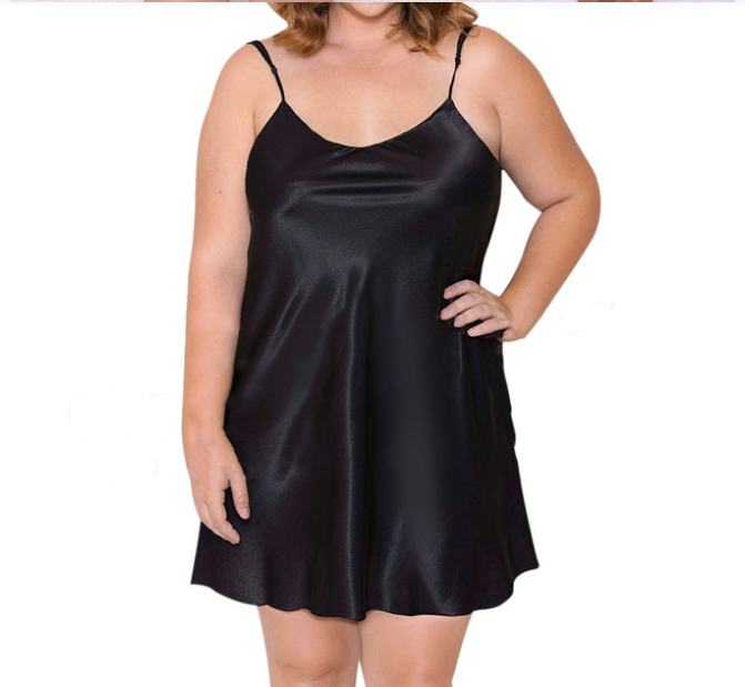 Fashionable Silk Lingerie Nightwear for Women (S-5L)
