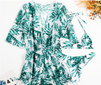 2023 Women's Long Sleeve Three-Piece Bikini Set