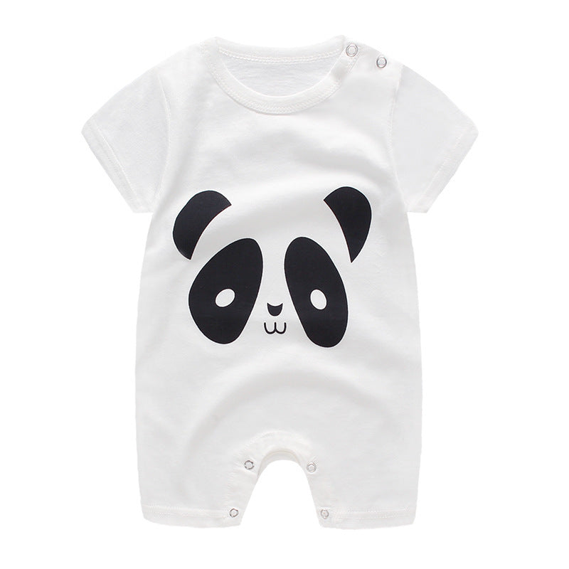 Baby Romper, Summer Short Sleeve Bodysuit