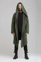 Loose Fleece Sweater Long Windbreaker for Women
