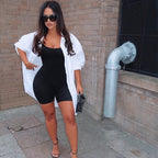 2019 Autumn Winter Women's Cross Strap Bodysuit