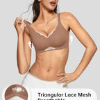 Wireless Push-Up Scalloped Bralette - No Underwire