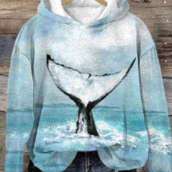 Hooded Super Plus Size Loose Casual Pullover | Streetwear