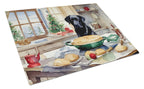 Labrador Retriever Christmas Cookies Glass Cutting Board