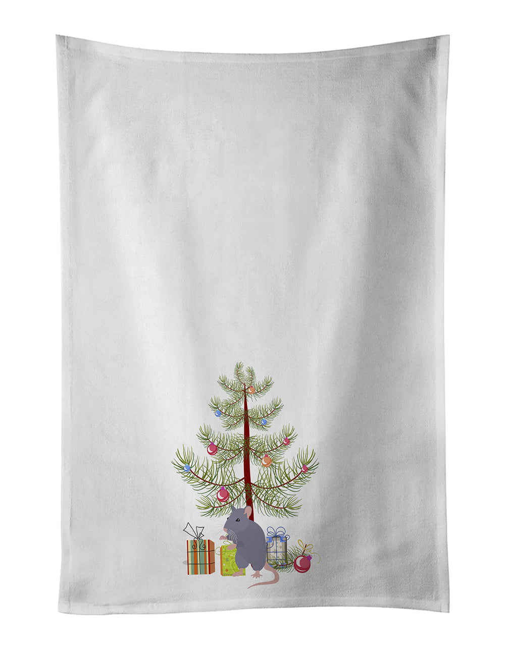 Blue Rat Merry Christmas Kitchen Towel Set of 2