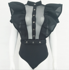 Sexy Women's Sheer Bodysuit - Available in Multiple Colors