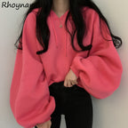 Women's Lantern Sleeve Casual Hoodie, Harajuku Style, 10 Colors | Streetwear