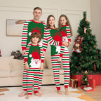 2024 Stripe Christmas Family Pajama Set for Amazon