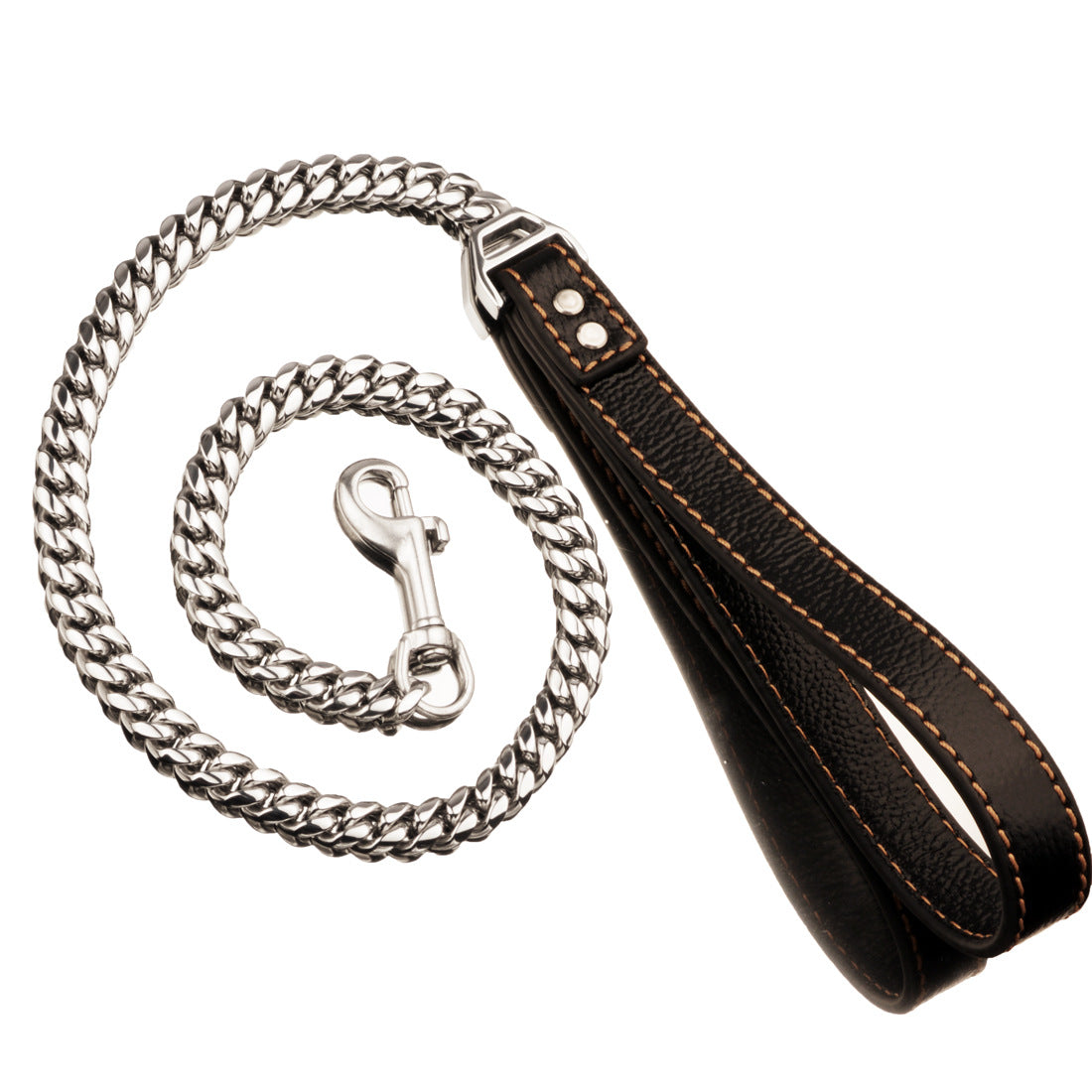 Stainless Steel Cuban Chain for Dog Walking Training