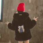 Girls' Thick Faux Fur Coat for Winter (Medium & Large)