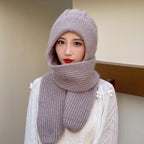 Warm Wool Hat for Women's Fashion Cycling | Embroidered Cap