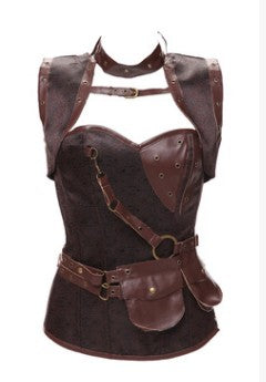 European Court Corset with Steel Bones