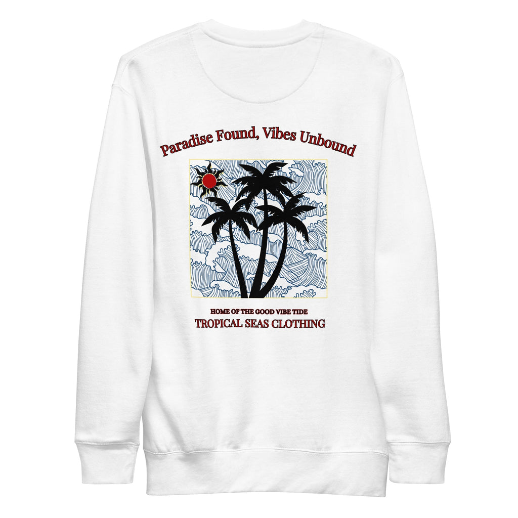 Premium Sunset Palms Sweatshirt | Streetwear