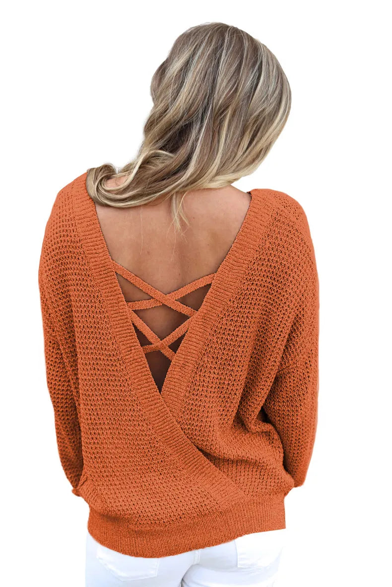 Loose Round Neck Pullover Sweater | Streetwear