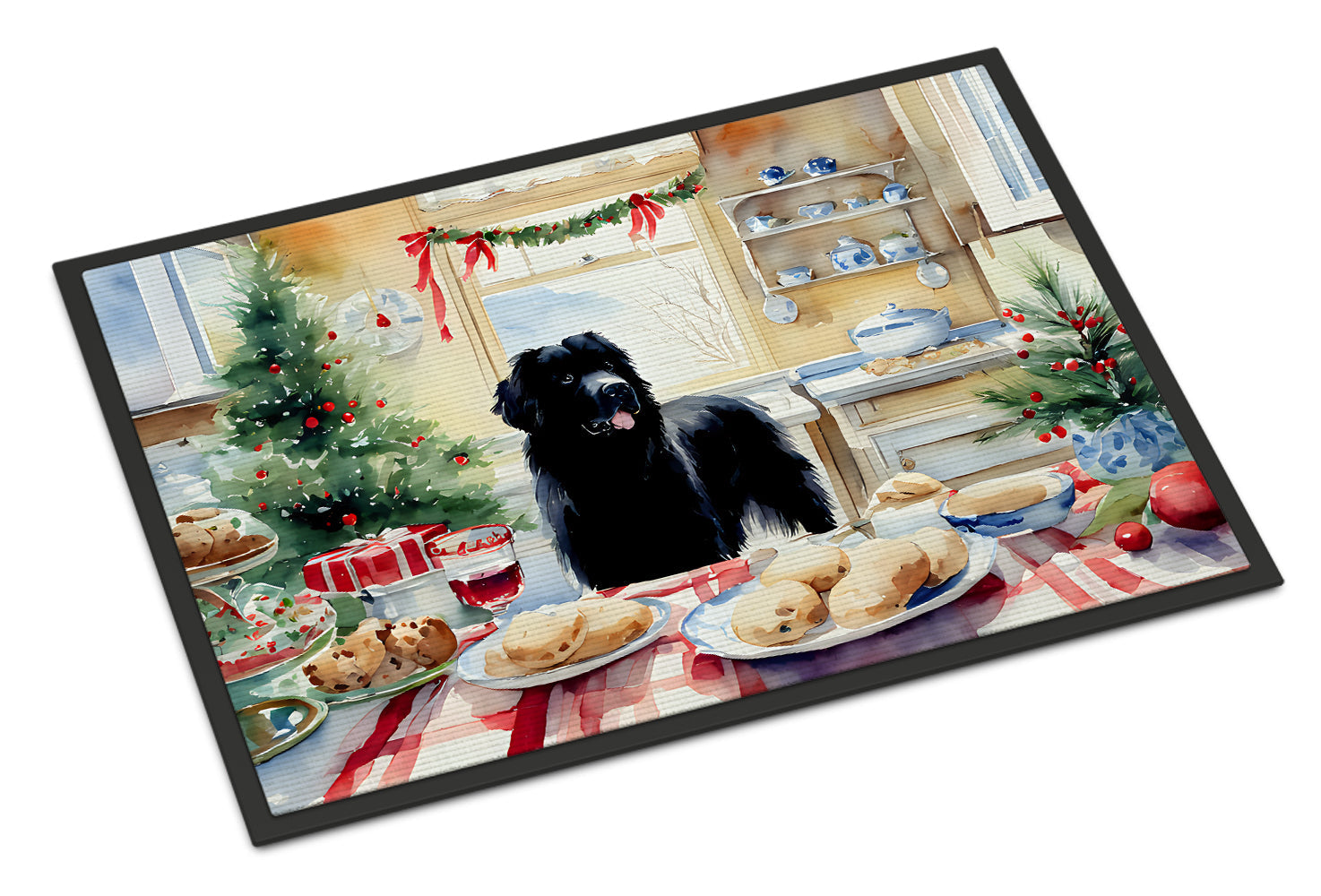 Newfoundland Christmas Cookies Doormat
