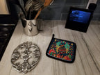 Doberman Pinscher Christmas Pair of Pot Holders