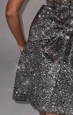 Women's Sleeveless Tube Top A-Line Dress