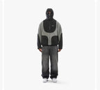 Lamb Wool Hooded Zipper Coat
