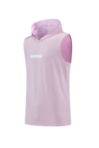 Men's Quick-Dry Hooded Sports Tank Top for Fitness