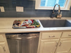 Westie Christmas Cookies Dish Drying Mat