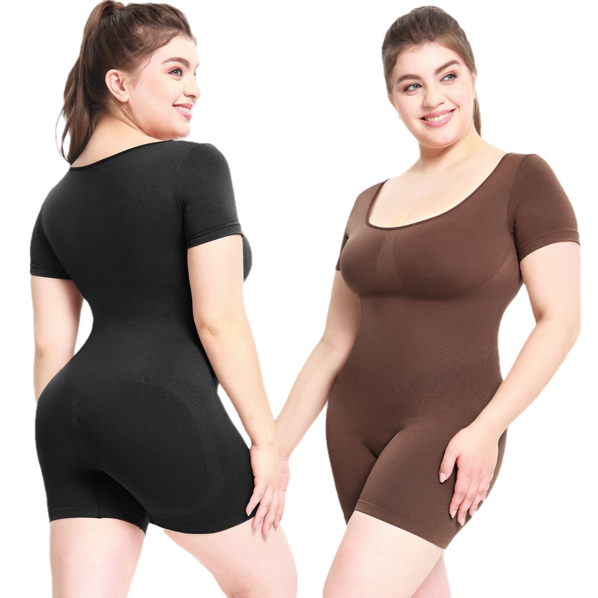 Plus Size Seamless Bodysuit for Women Yoga Wear