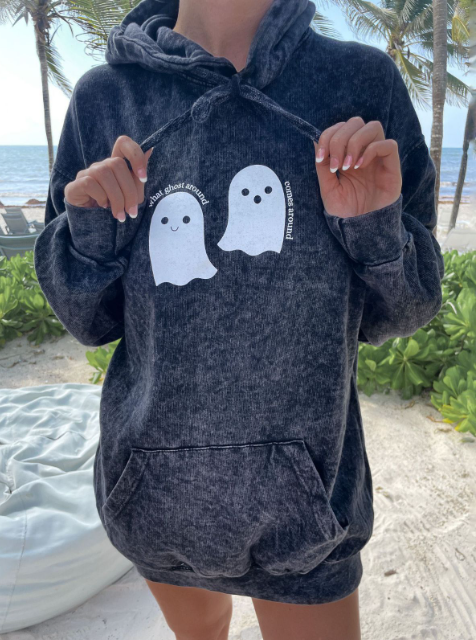 Casual Women's Hoodie Sweater with Letter Print | Streetwear