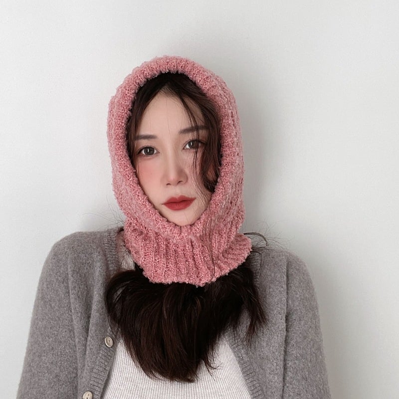 Women's Wool Pullover Hat for Cold Weather Protection | Streetwear
