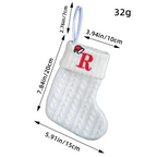 English Letter Christmas Socks