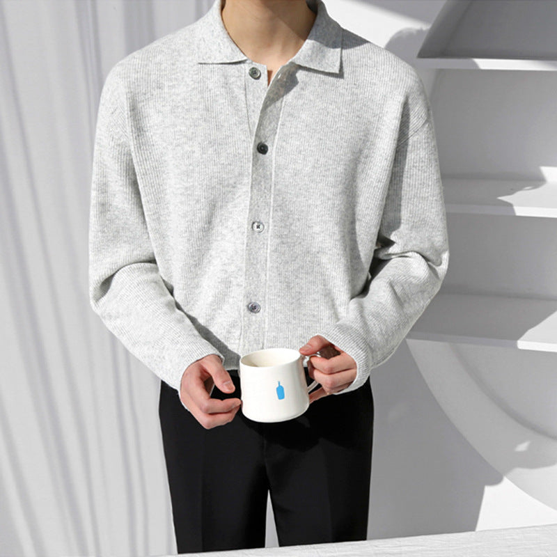 Men's Sweater Coat for Spring and Autumn