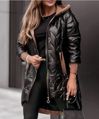 Solid Color Zipper Cotton Jacket