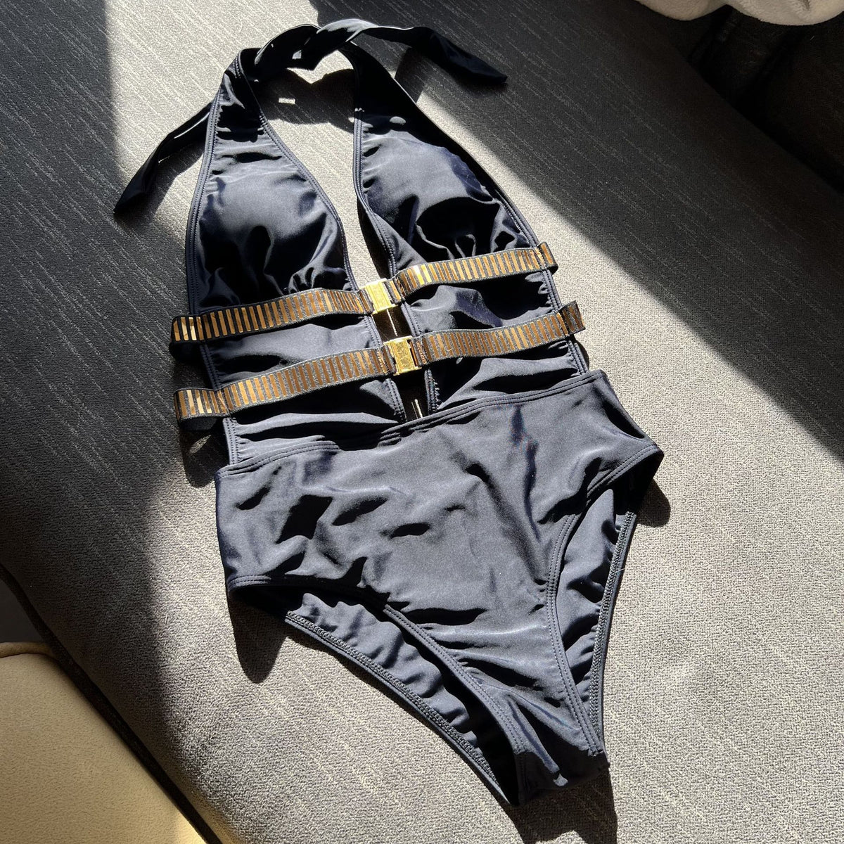 2023 New Sexy Backless Strappy Swimsuit Bikini