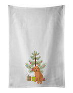 Doodle Red #1 Christmas Kitchen Towel Set of 2