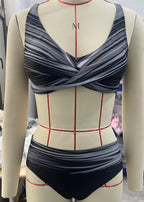2023 Women's Triangle Back Bikini Set Plus Size