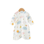 Baby Cotton Long Sleeve Romper for Summer Sleepwear