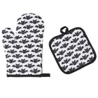 Halloween Pattern Insulated Microwave Oven Gloves