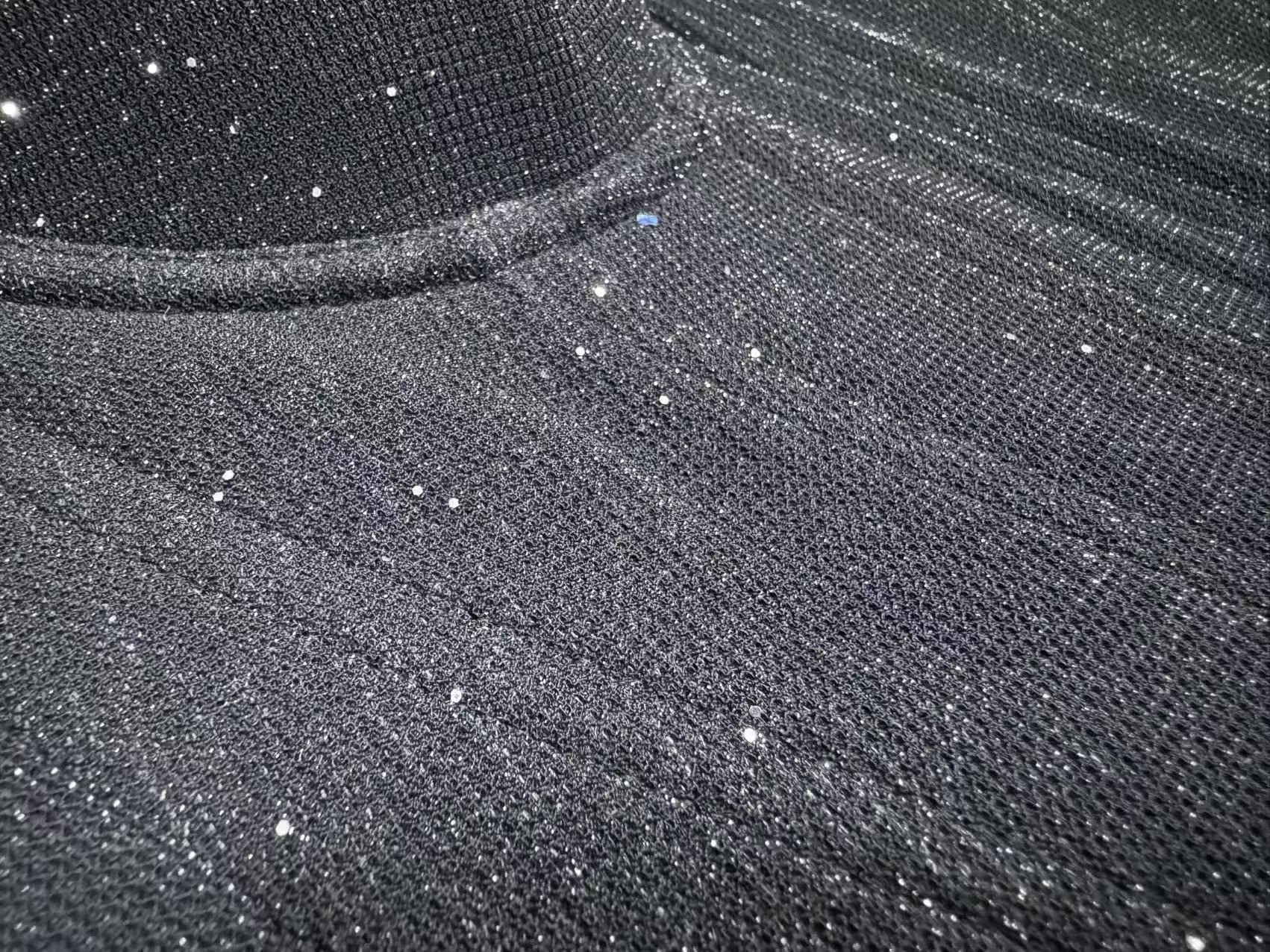 Sequin Bustier Top with Boning