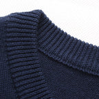 Men's Striped O-neck Slim Fit Knitted Sweater (M-4XL)