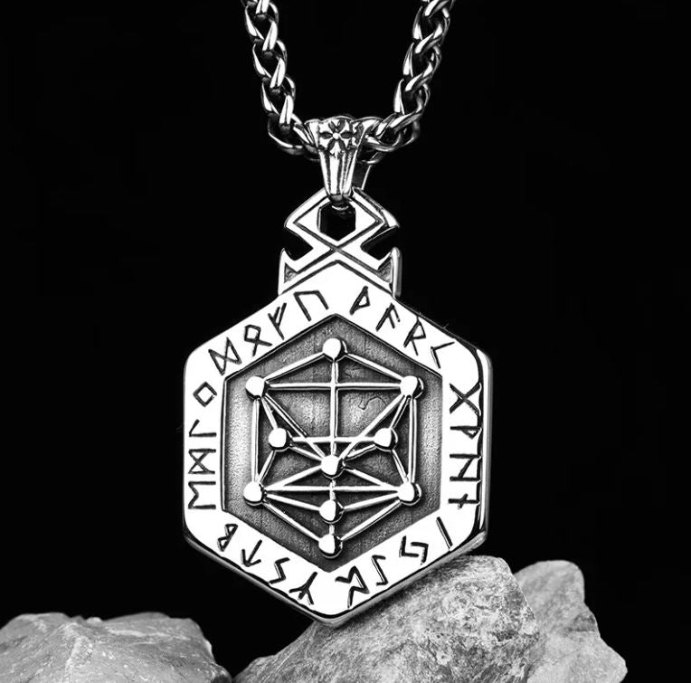 Men's Punk Hip Hop Student Pendant Vintage Sweater Chain