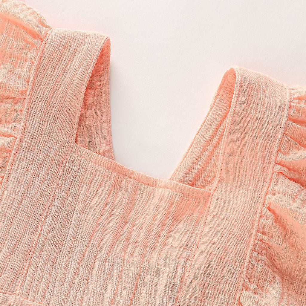 2021 Summer European Baby Bodysuit with Bow