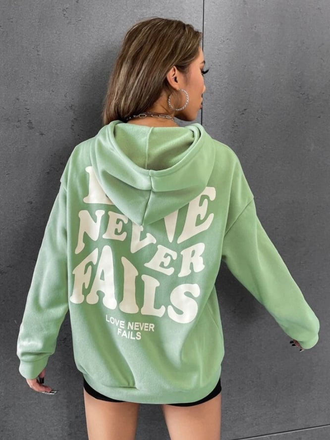 European & American Ladies Printed Pullover Sweater | Streetwear