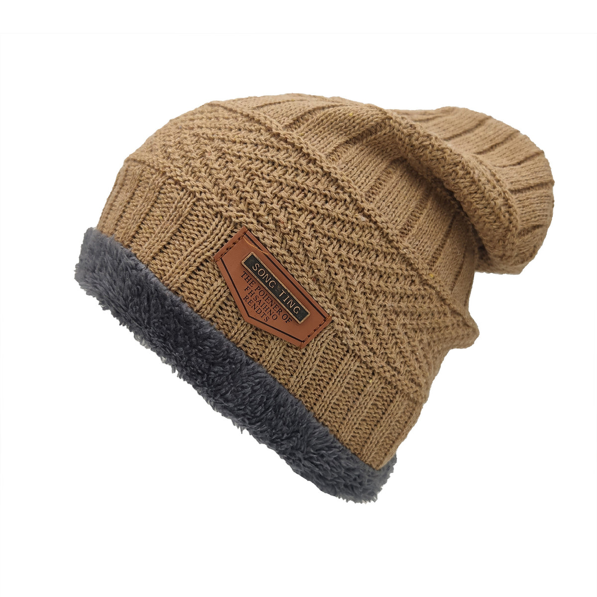 Double-layer Plush Warm Knitting Pullover for All