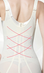 Seamless Bodysuit Shaping Underwear for Plus Size