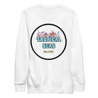 Trippy Tropical Fleece Pullover | Streetwear