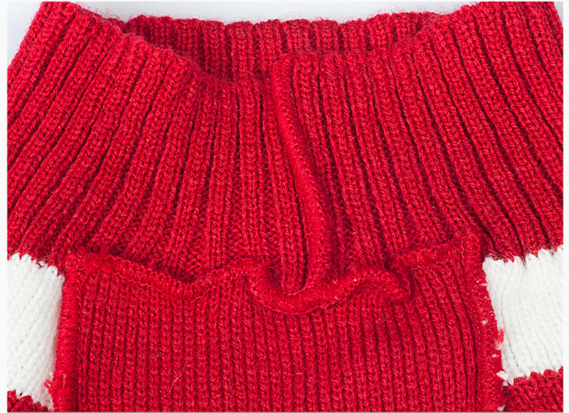Christmas Pet Sweater for Dogs - Festive Knitwear