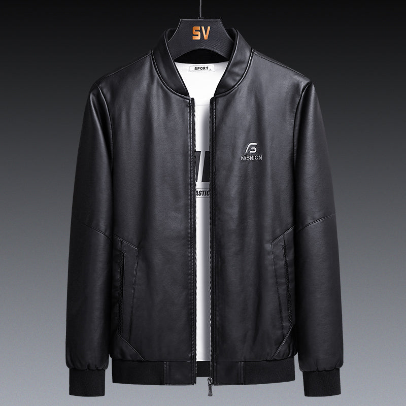 Slim Fit Stand Collar Versatile Jacket