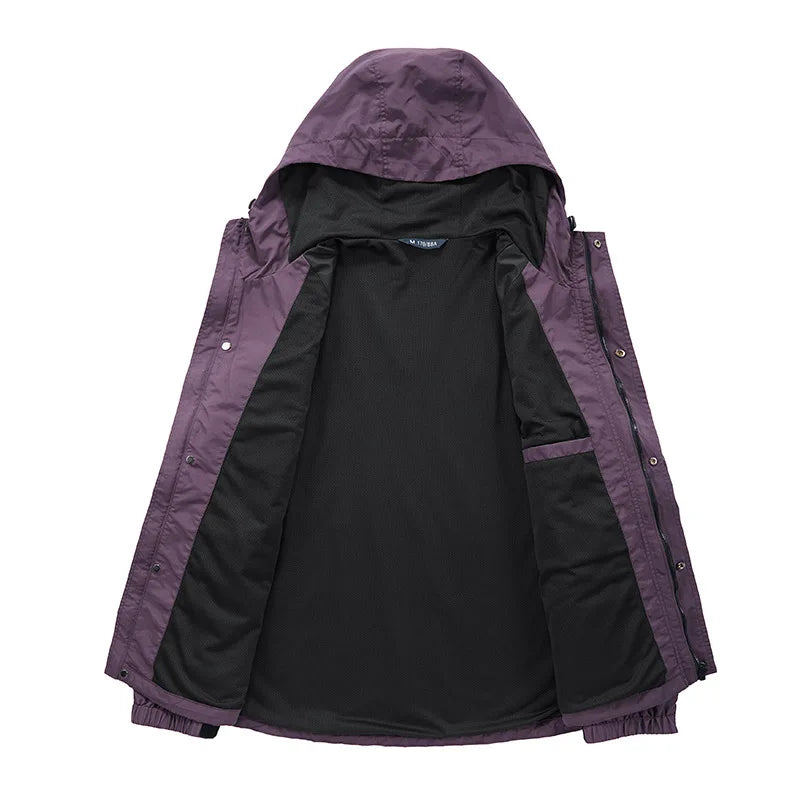 Men's Fashionable Loose Fit Multi-Pocket Jacket