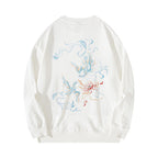 Vintage Embroidered Crewneck Sweatshirt Men’s Hoodie | Streetwear