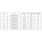 Short Bustier Top for Women - Chest Compression Vest