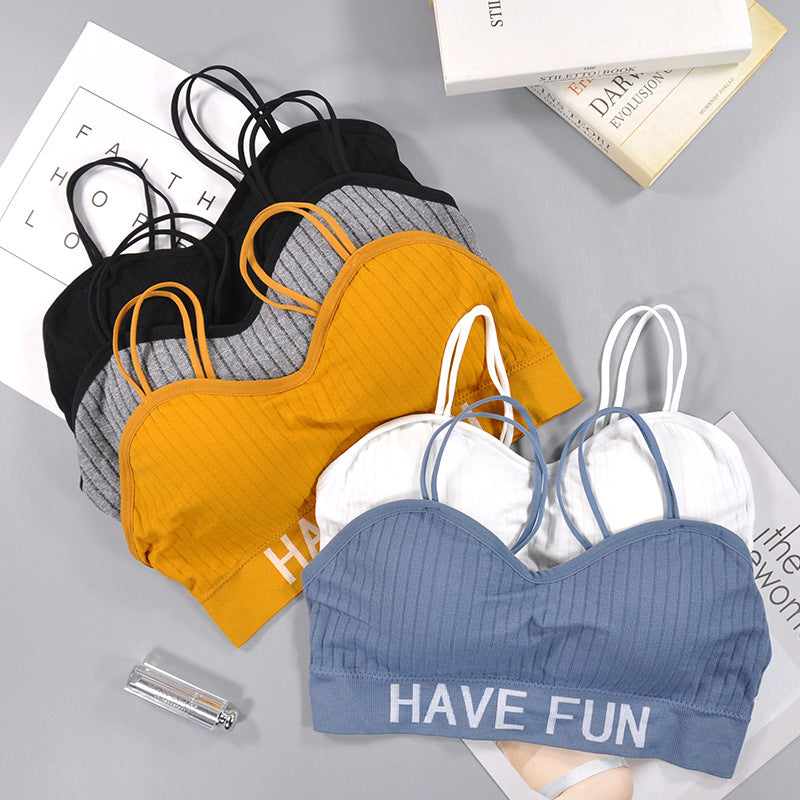 Havefun Tube Top with Sexy Lettering Design